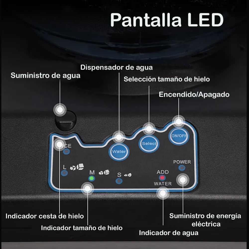 Máquina De Hielo Con Garrafón